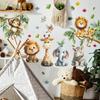 Decorative Stickers for The Bedroom and Dormitory Walls of The Little Animals In The Cartoon Forest
