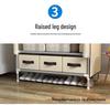 Economical Single-Person Fabric Wardrobe with 3 Storage Boxes, 90CM - Simple, Stylish Organization