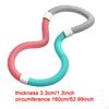 160cm Weighted Fitness Hoop, Spring Design, Size Adapted