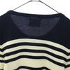 CHAUNCEY border Long sleeve knit S sweater Men's Used