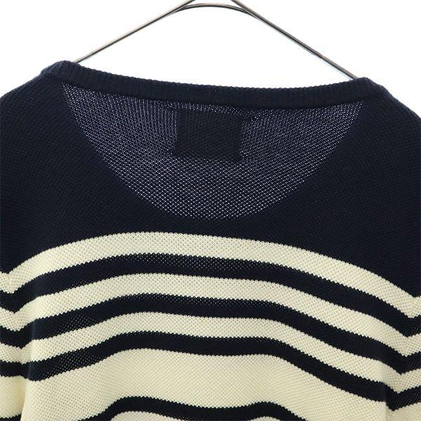 CHAUNCEY border Long sleeve knit S sweater Men's Used
