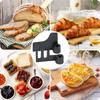 Pala per Macchina del Pane 2 Pezzi per Panasonic Impastatrice Miscelatrice Lama per Impasto Lama di Ricambio per Macchina del Pane Piatta Antiaderente Rivestita in Teflon Segale