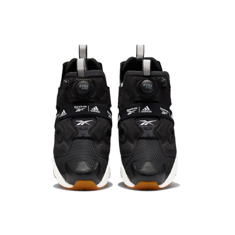 Reebok Instapump Fury Boost Black White Gum Sneakers FU9239