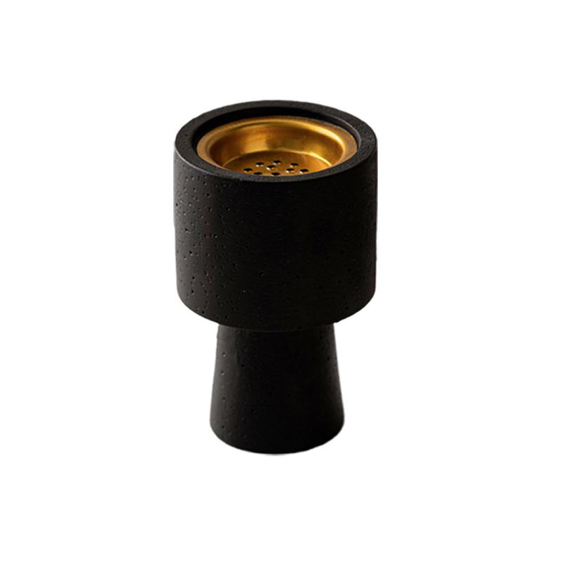 1PC Color Block Unique Cement Ambience Handheld Decorative Solid Color Ornament Aromatherapy Stove Desktop Tabletop Home Supplies