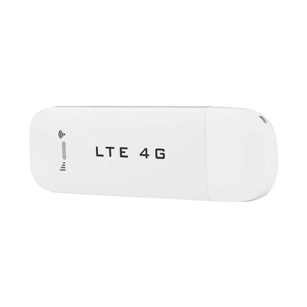 Wireless 4G Router 150Mbps High Speed 4G LTE Wireless USB Dongle with SIM Card Slot Modem Stick for Laptops Notebooks