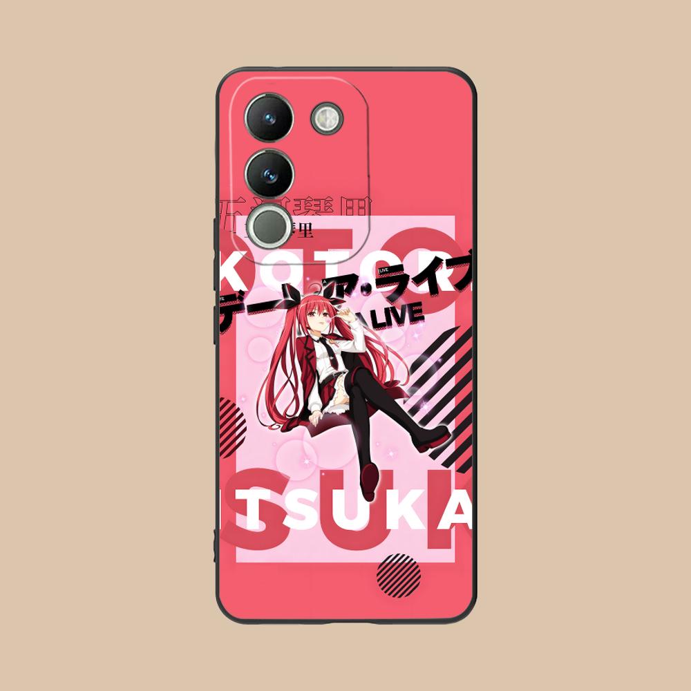 Date a Live Kotori Itsuka TPU Handyhülle für VIVO V60 V50 V40 V30 V29 V27 V25 V23 Pro Lite 5G Bunte Druckabdeckung