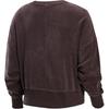 Nike Court Heritage Loose Fit Crew Neck Tennis Sweatshirt Women Sweatshirt Baroque-Brown Light-Redwood Velvet-Brown FQ2243-237