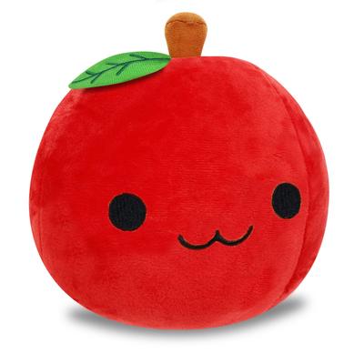 Cute Plush Mascot, Fluffy and Soft Cushion Toy, Soothing Gift, Figurine (Red Apple)