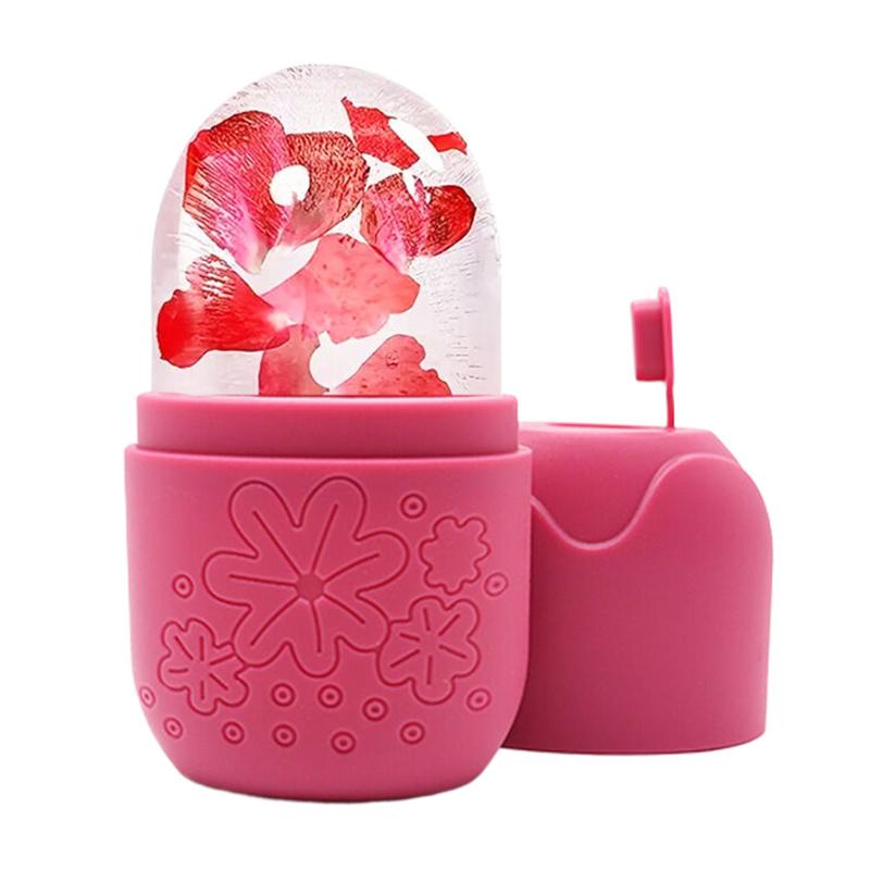 Ice Face Roller Facial Lifting Contouring Tools Silicone Ice Cube Trays Ice Globe Balls Eye Face Massager Beauty Skin Care Tools