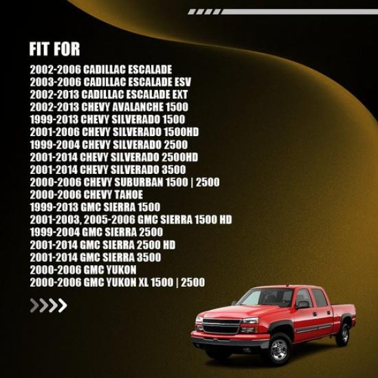 LED Plate Light License Tag W/Wiring Lamp 2002-06 Harness For Cadillac Escalade