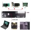 xiwai Oculink Data Cable Card PCI Express to Host Adapter for GPD Win Max2 External Graphics Card SSD SFF-8611 PCI-E 3.0 - M.2 M-Key SFF-8612 &