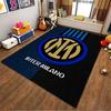 Tappeto Logo Inter Milano adatto come tappetino antiscivolo per il soggiorno o il divano della camera da letto