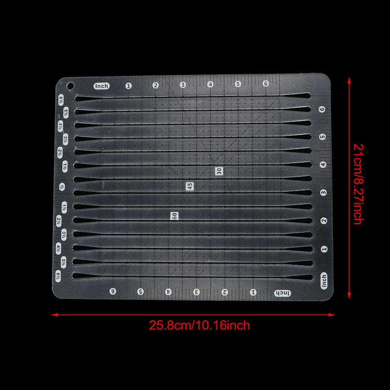 Linijka do cięcia kołdry 5 w 1 Akrylowe przezroczyste kwadratowe szablony Linijka do szycia do cięcia Pikowanie Szycie Rękodzieło