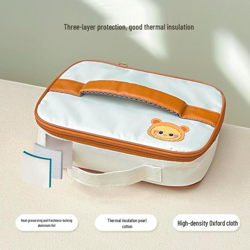Cartoon Portable Lunch Bag for Students