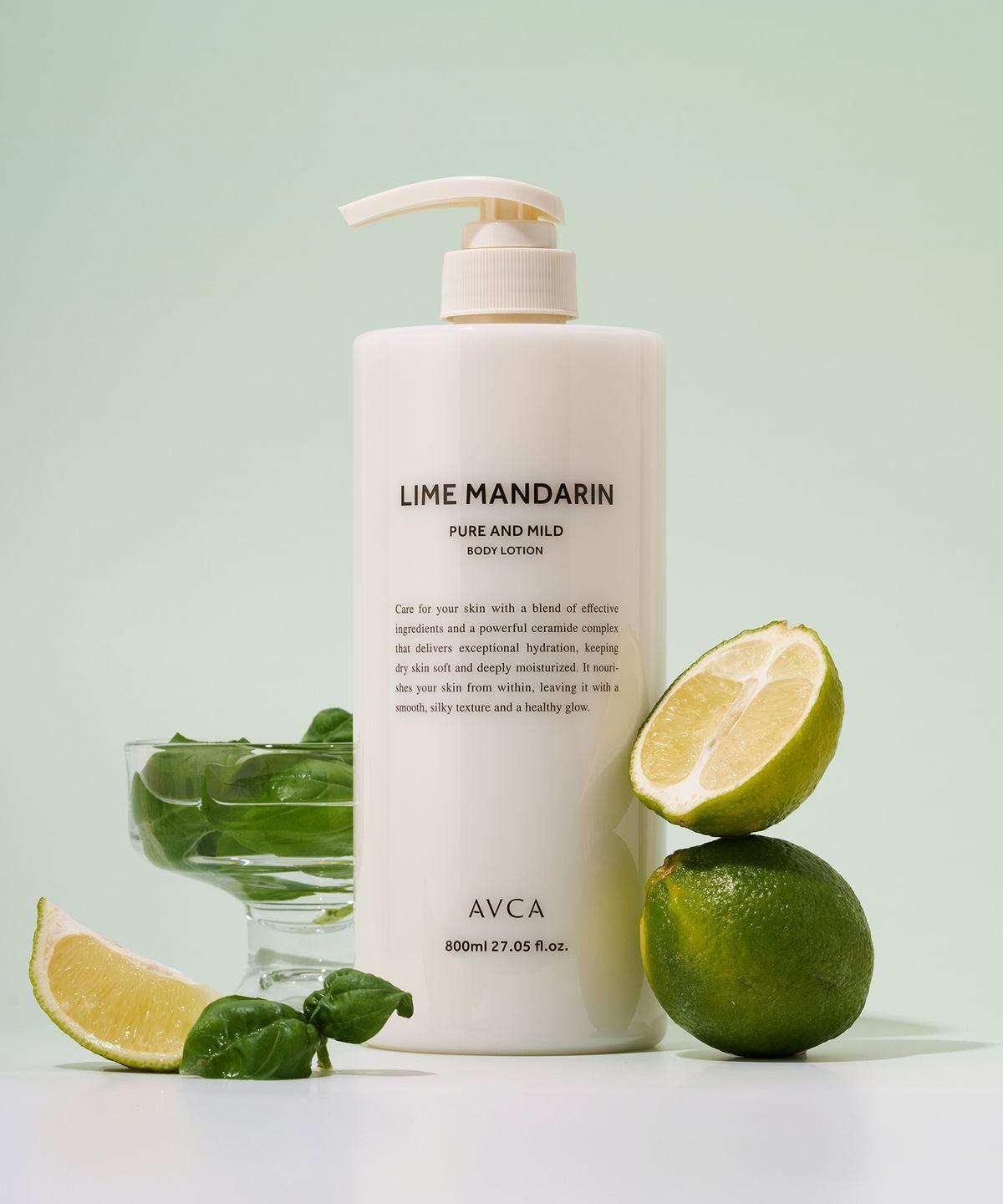 Ceramide Body Lotion 800ml Lime & Mandarin Scent
