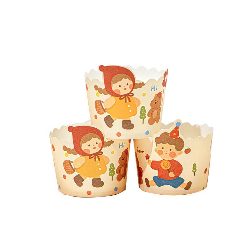 Meidi Цветное детство Бумажные формочки для выпечки, 50 шт.