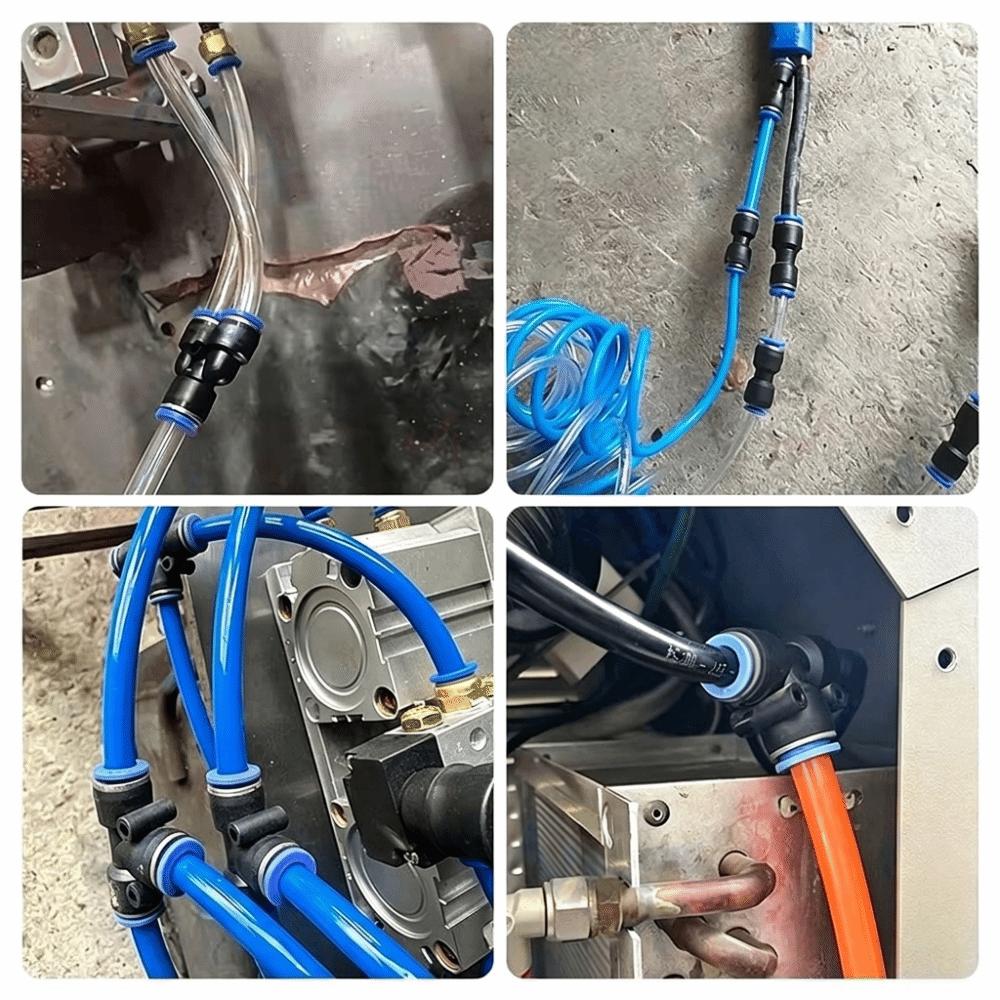 Plastic Quick Fittings Push in Pipe Connector Pneumatic Connector Automated Assembly Lines