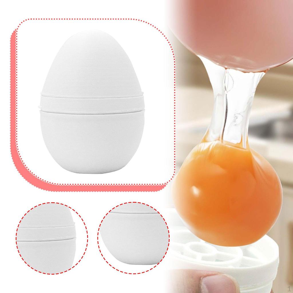 Egg Separator White Separator, Easy To Clean, Small, Compact Lightweight Convenient Baker Tool