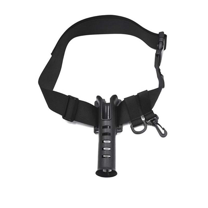 Nylon Wader Adjustable Fishing Rod Holsters with Poles Inserter for Reel Waist Wading Belt Outdoor Fishing Tackle