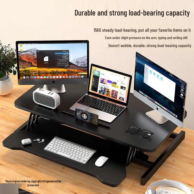BIAZE Adjustable Sit-Stand Desk Converter