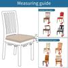 Seat Covers for Dining Room Stretch Chair Covers Removable Upholstered Seat Protector Cushion Slipcovers for Kitchen, Office