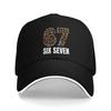 Six Seven Italian Brainrot Baseball Cap  Y2k Cool Female Male Trucker Hat Adjustable Print Outdoor Sports Baseball Caps