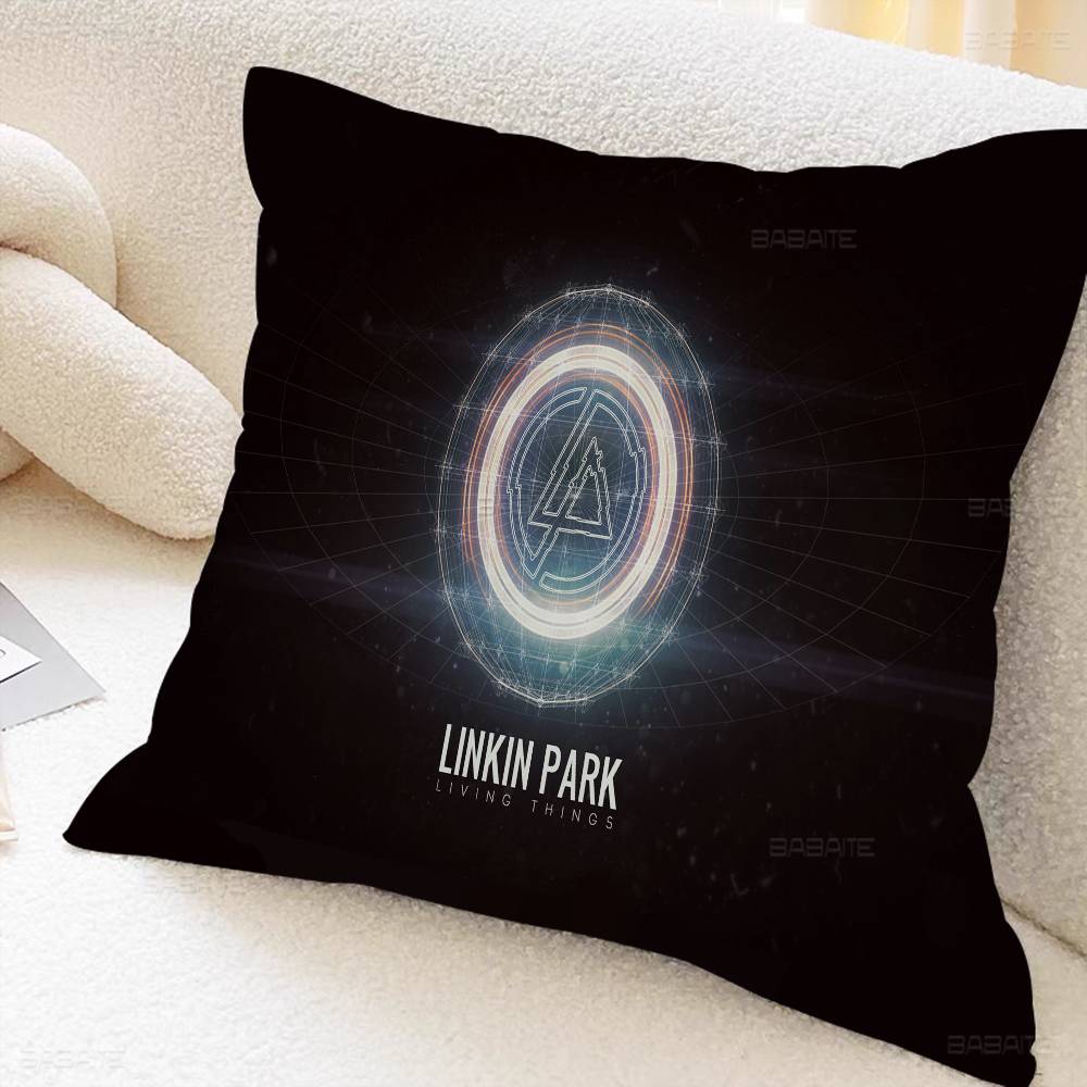 Band L-Linkin Cool P-park Cushion Cover Inches Farmhouse Decor Home Throw Pillow Covers for Couch Decorations