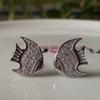 S925 Silber Kleine Fisch Ohrstecker Kreative Niedliche Damen Schmuck