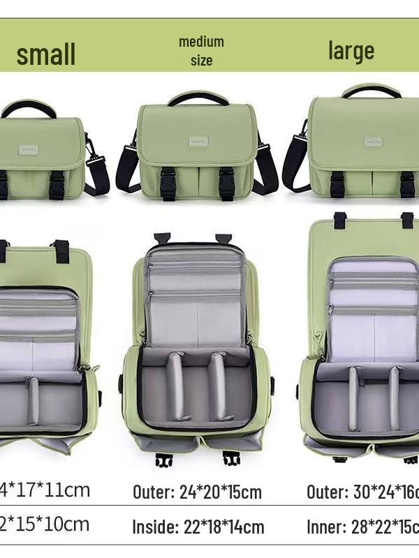 DSLR & Mirrorless Single Shoulder Camera Bag for Fujifilm XS10/XT100, Sony, EOS