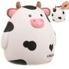 Kuh Sparschwein Kind Unzerbrechlich Vinyl Geldkasse für Junge Mädchen Niedlich Cartoon Große Kapazität Sichere Geldkiste für Geburtstagsgeschenk Deko