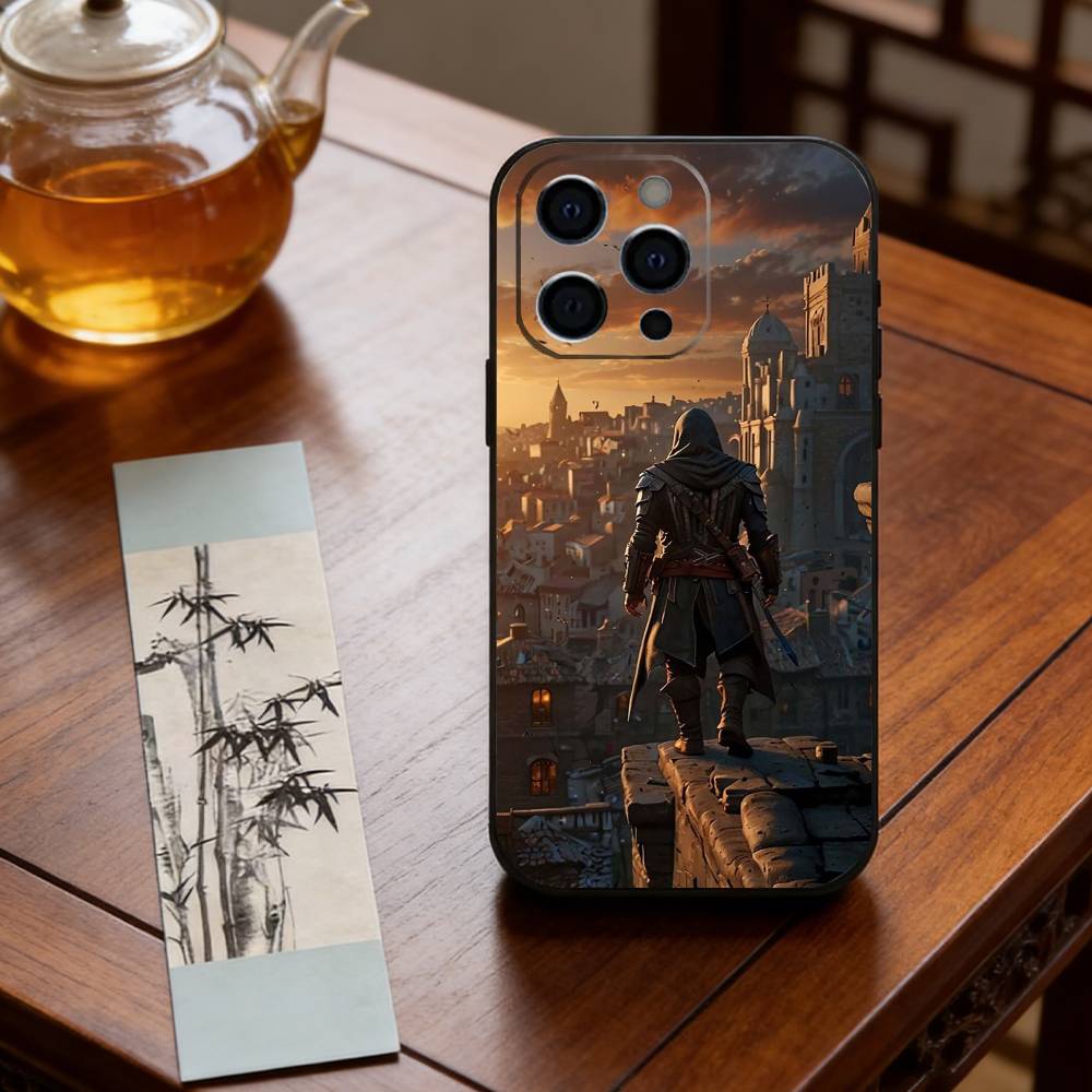 Assassins Creed Phone Case Silicone Soft For IPhone 17 16 15 14 13 12 11 X XR Plus Pro Max Plus