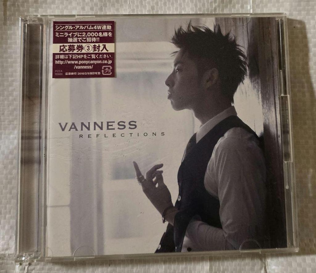 [USED] Vanness REFLECTIONS First Press Limited Edition CD+DVD