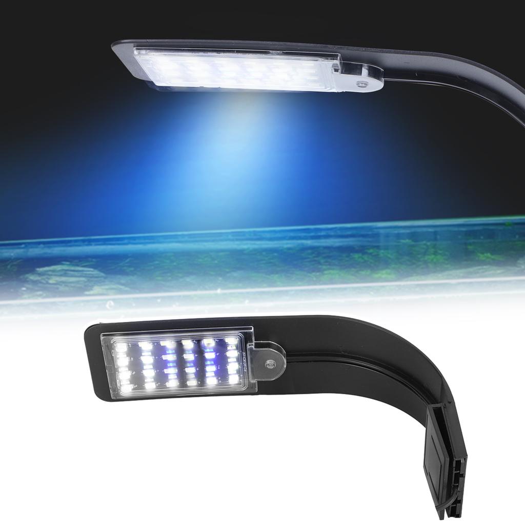 10W   Fish Tank Aquarium Light Clip On for Water Planted  White Blue  LED
