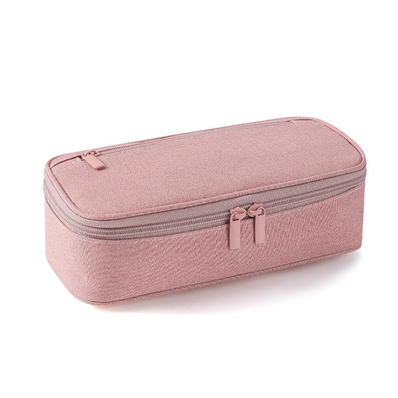 Portable pencil case, large capacity pencil case stationery pencil case, large capacity storage bag pouch holder box organiser