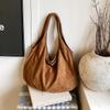Korean Retro Leopard Print Women's Shoulder Tote Bag