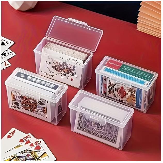 Acrylic Business Card & Game Card Organizer Box