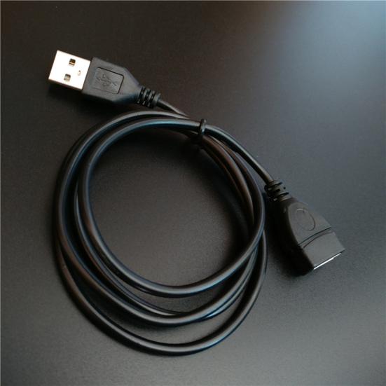 Cablu de prelungire USB 2.0 de 1 m, conector de cablu de sincronizare a datelor de tip masculin la femel