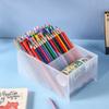 9 Compartment Pencil Display Holder Oblique Insertion Type Pen Holder Desk Organizer  Bedroom