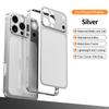 Odpinany Metalowy Tył Błyskawicznie Zmień 17 Etui Dla iPhone 16 15 14 13 Pro Max Uczucie Gołego Telefonu Osłona Obiektywu Matowa Osłona Ochronna