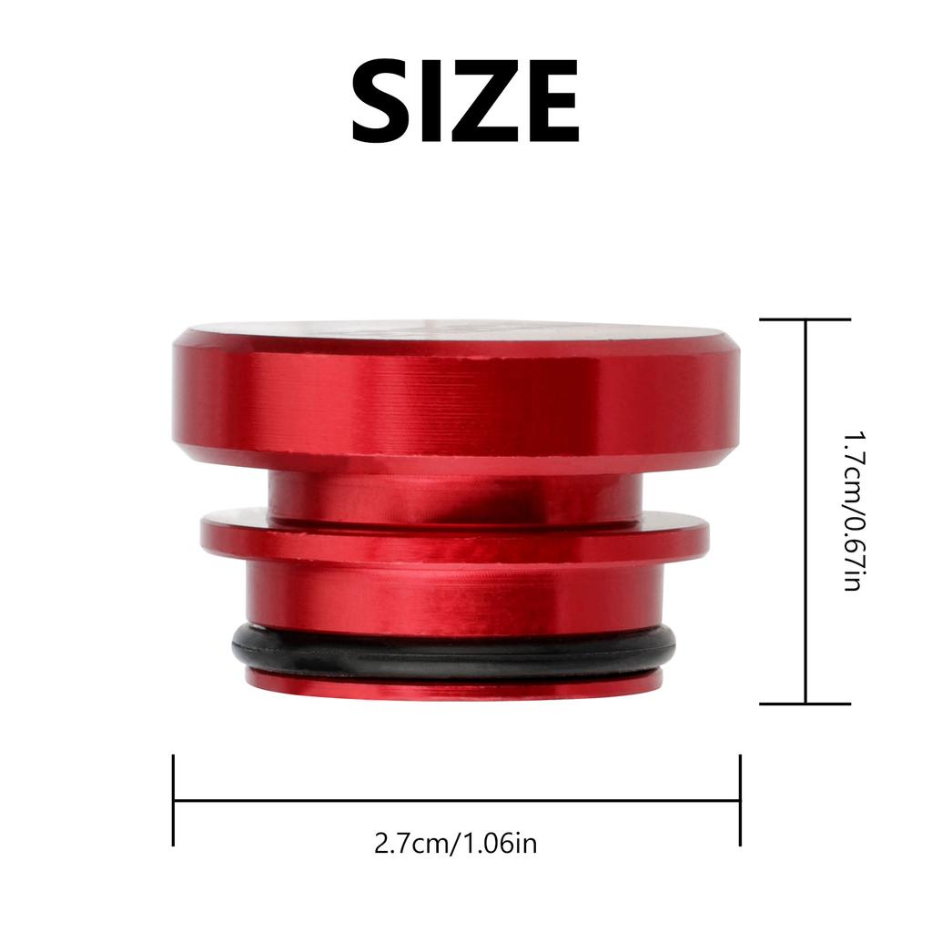 Universal Auto Zigarettenanzünder Knopf Abdeckung Innenraumzubehör Rot Feuer Rakete Auswurfknopf Auto Zigarettenanzünder Stecker 12V