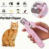 Stainless Steel Pet Nail Trimmer Safety Lock Electric Nail Grinder Cat Nail Cutter  Pet Care