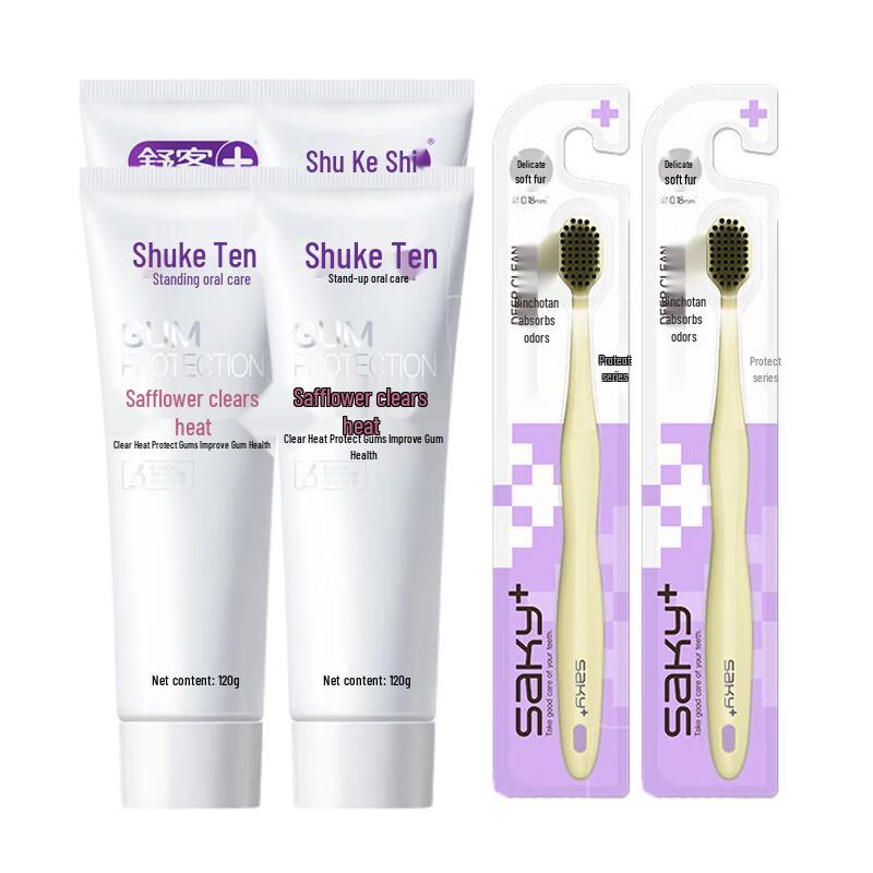 

Shuke Safflower Gum Care Toothpaste Set