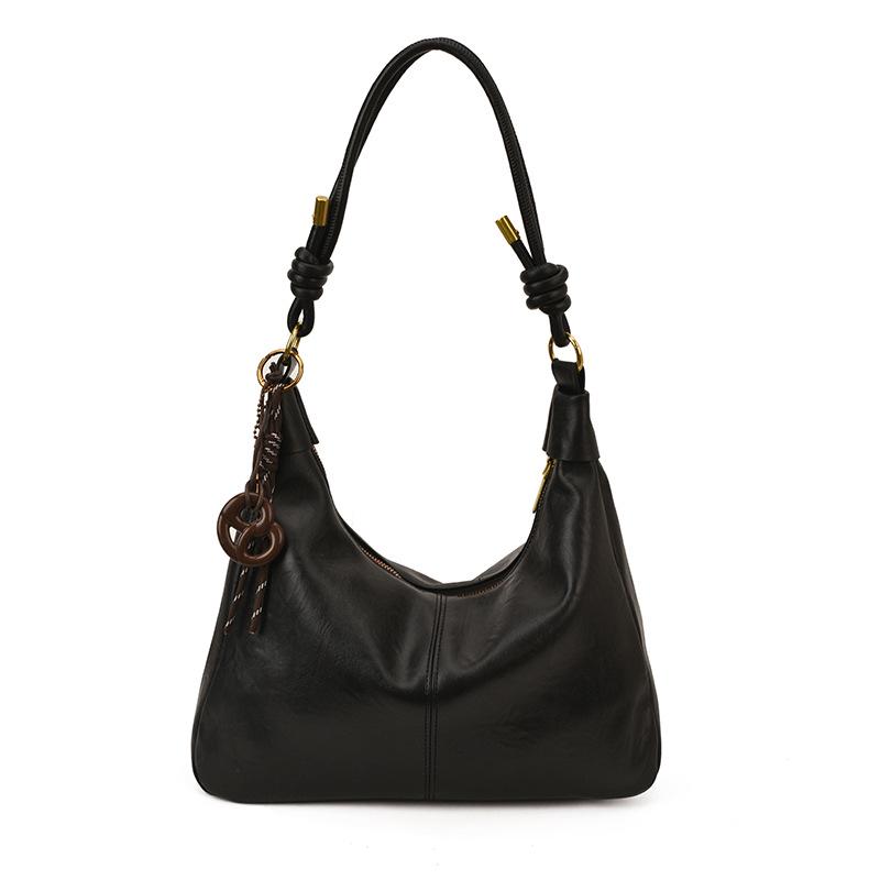 Women's Retro Crossbody Tote Bag (2025) – Large Capacity, Commuter, Single-Shoulder Design