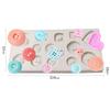 Silicone Button Shapes Cake Mould DIY Fondant Chocolate Cookie Ice Silicone Mold Candy Mold