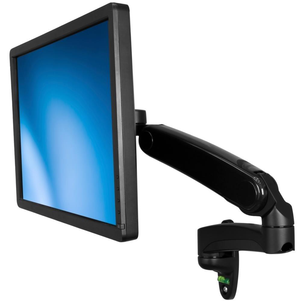 StarTech Single LCD Monitor Arm for Walls Articulated Arm ARMPIVWALL