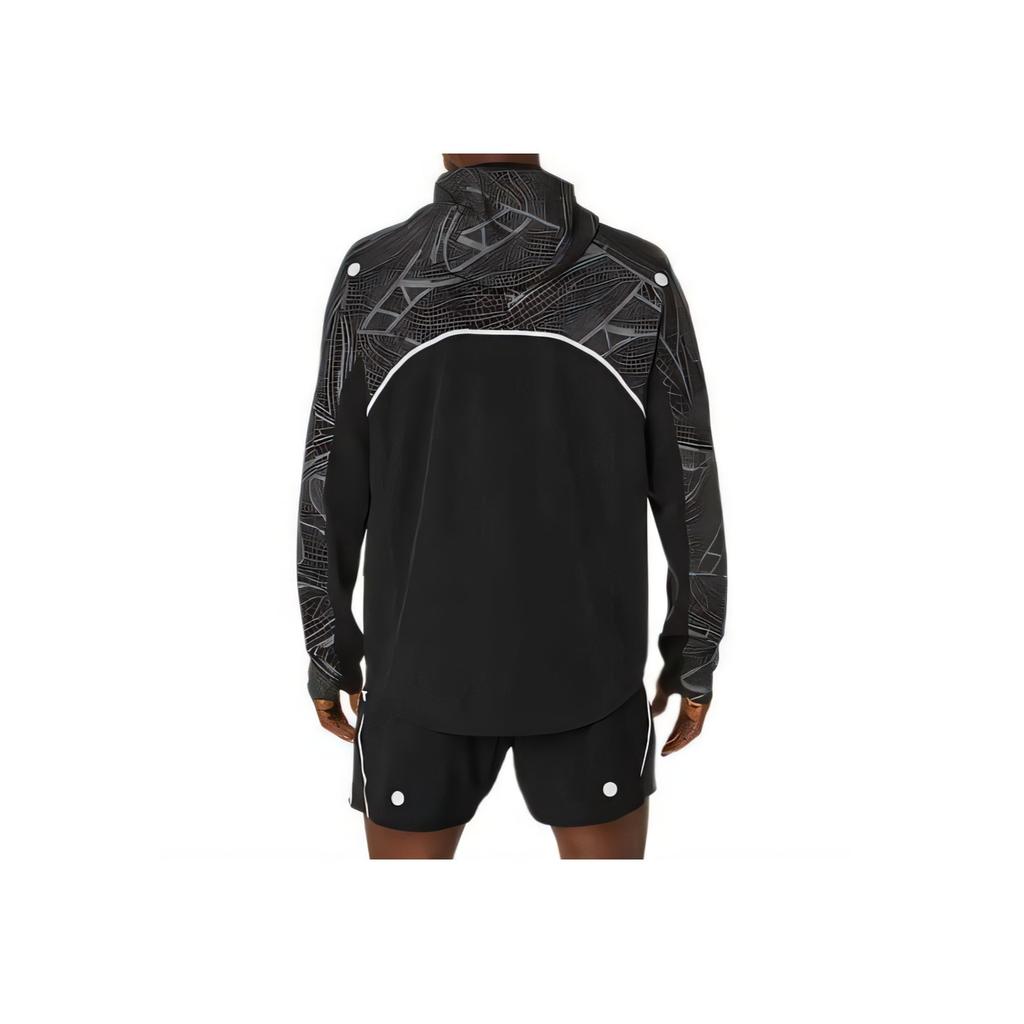 Asics Lite-Show Windproof Breathable Comfortable Versatile Hooded Jacket Men Jackets 2011D361-001