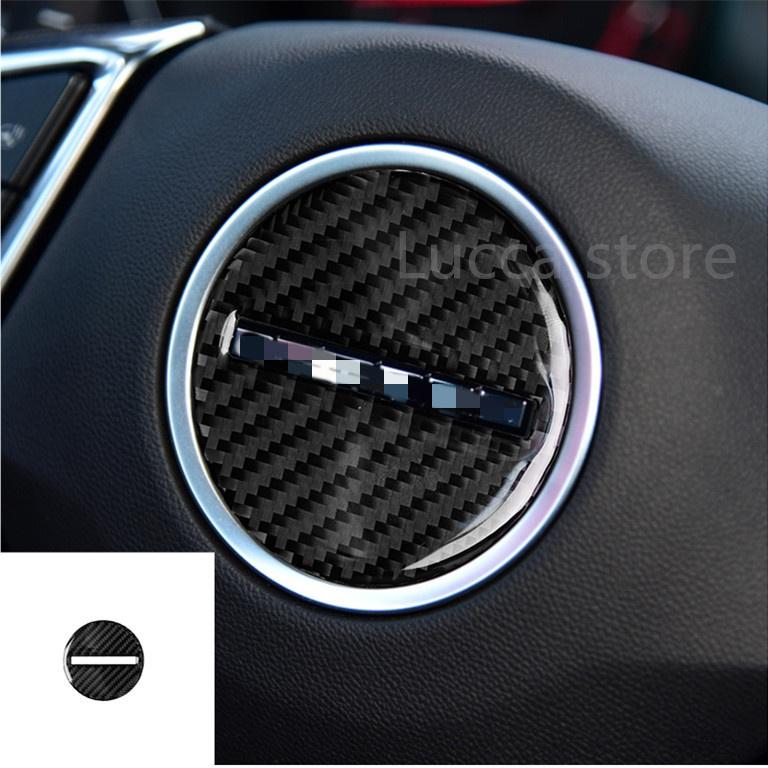 Carbon Fiber Für Chevrolet Camaro 17-19 CD Klimaanlage Bedienfeld Getriebe Panel Air Panel auto Aufkleber abdeckung Auto