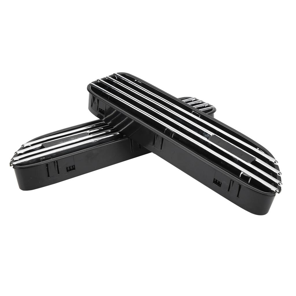 2PCS Side Vent Trim ABS for M Accessories Replacement for E46 Celsius E90 M3