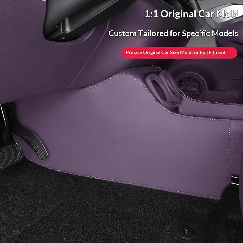 Passend für Leapmotor B10 Auto Untere Seiten der Mittelkonsole Anti-Tritt-Matte Vollabdeckung Leder Schutzaufkleber Innenraum