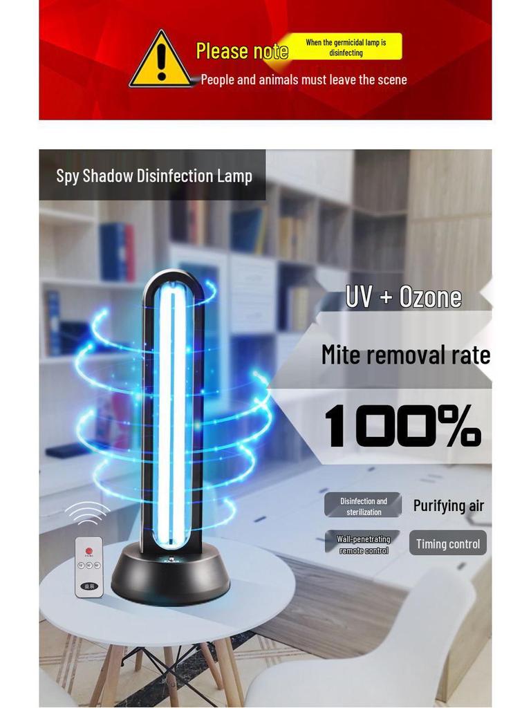 Yichen Medical-Grade Ultraviolet Disinfection Lamp for Household and Infant Use